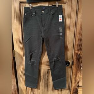 Gap Distressed Girlfriend Denim Jeans